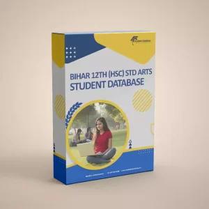 Bihar 12th (HSC) Standard Arts Student Database 2023